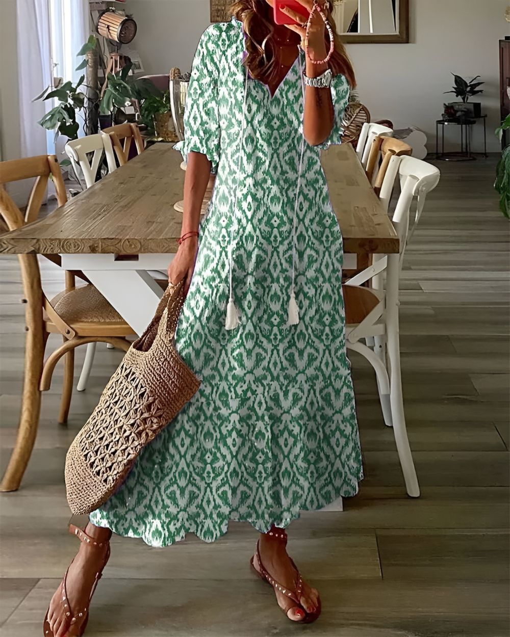 Bohemian Maxi Dress for Women