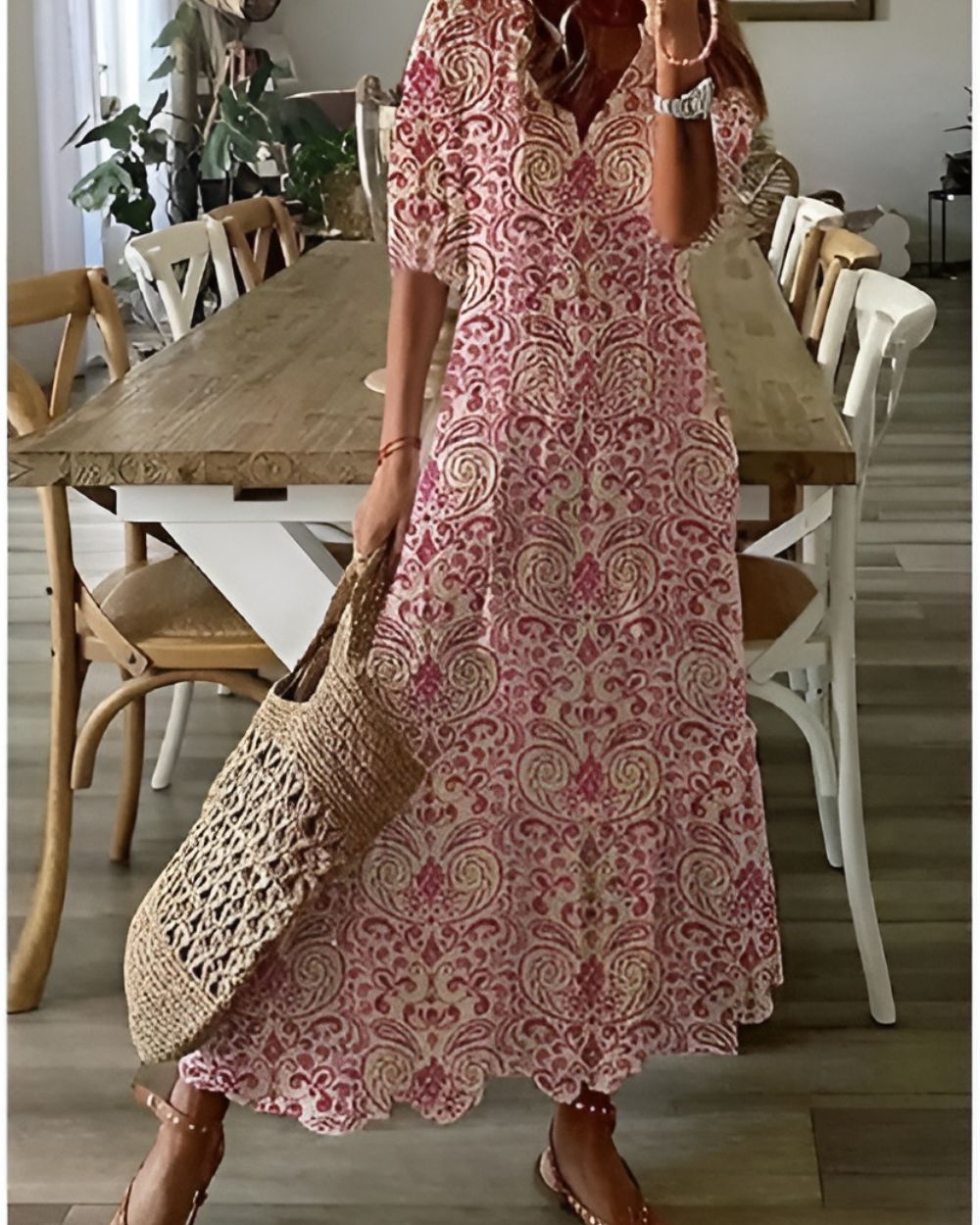 Bohemian Maxi Dress for Women