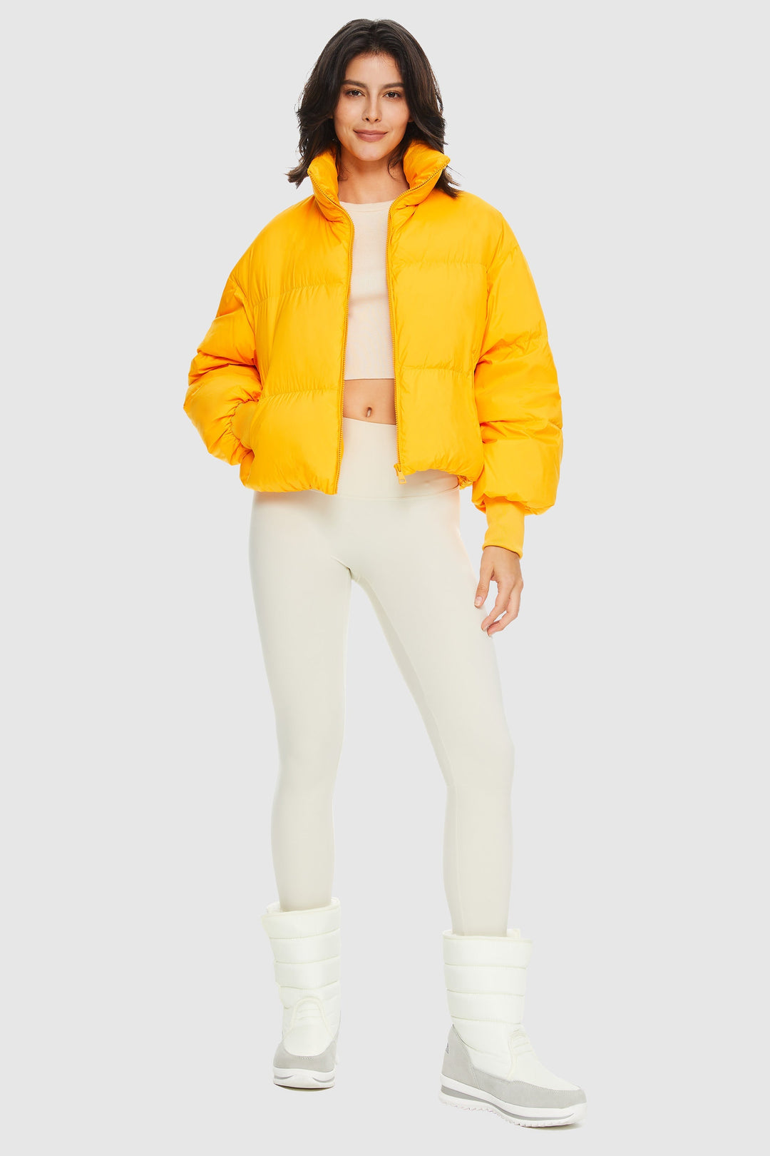 Women's Oversized Quilted Down Winter Puffer Jacket