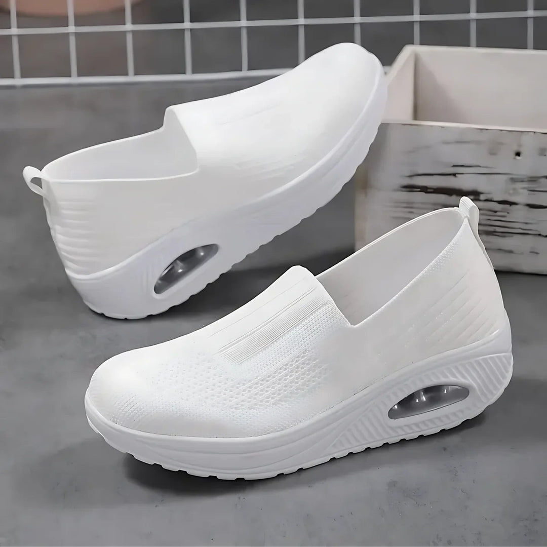 Cushioned Slip-On Sneakers for Women