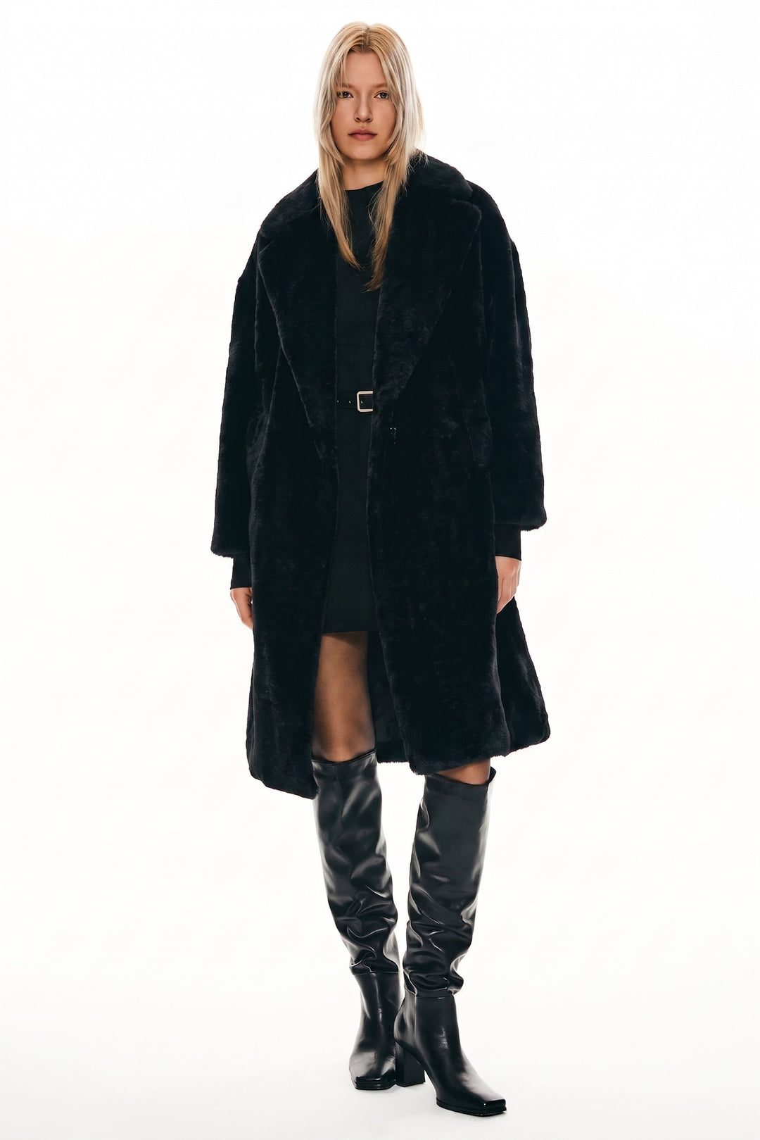 Women's Oversized Teddy Sherpa Winter Coat