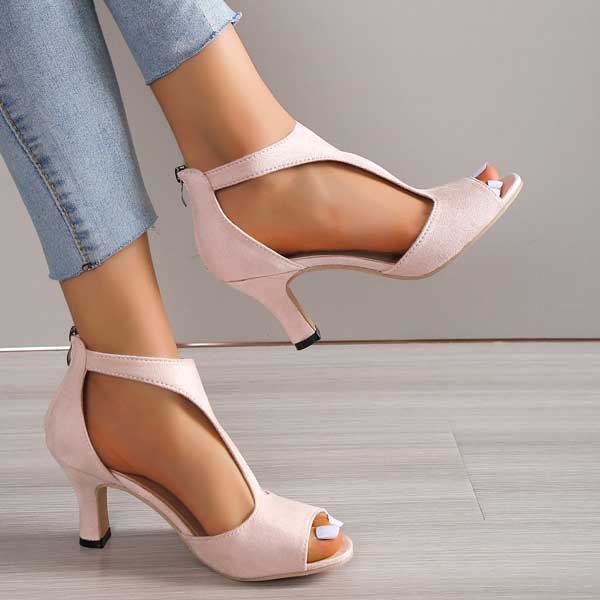 Comfortable Orthopedic Heeled Sandals for Women, Arch Support