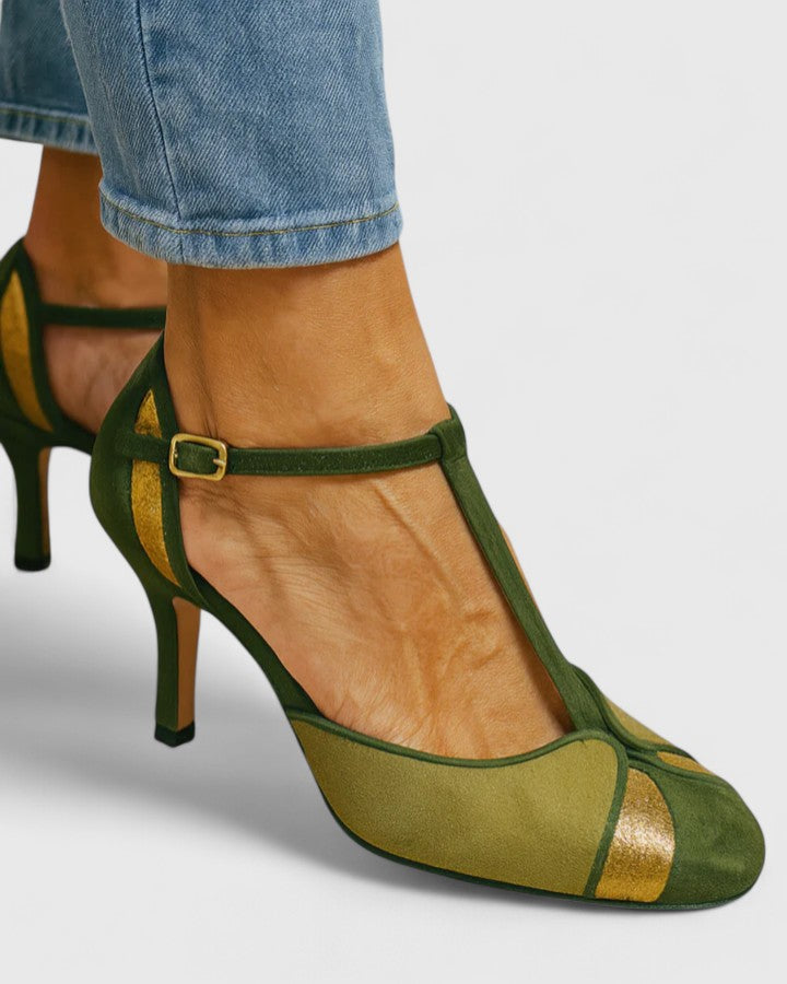 Sophisticated T-Strap Heels for Women