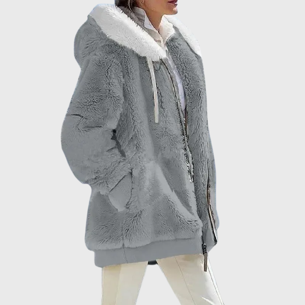 Elegant Multicolor Warm Puffer jacket for Women, Plus Size