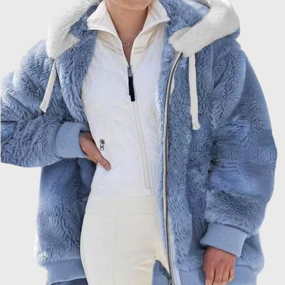 Elegant Multicolor Warm Puffer jacket for Women, Plus Size