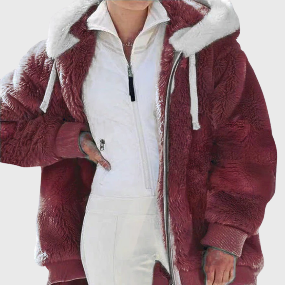 Elegant Multicolor Warm Puffer jacket for Women, Plus Size