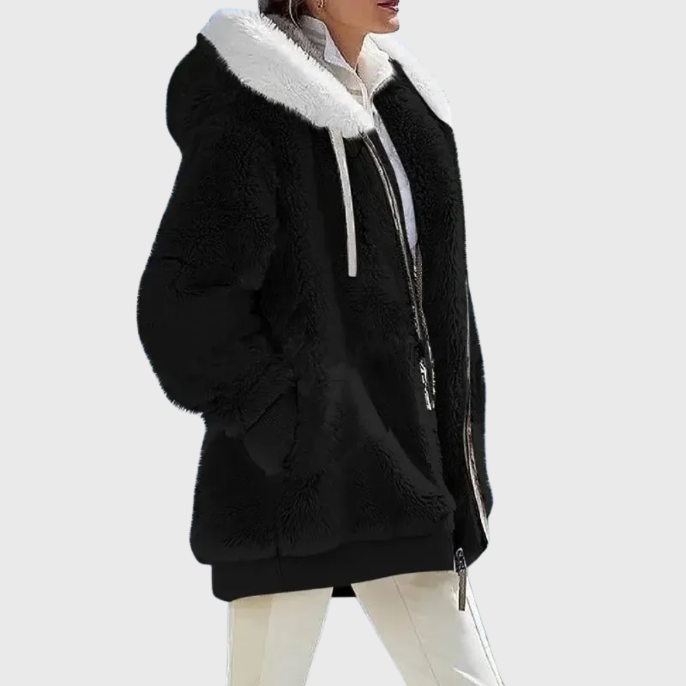 Elegant Multicolor Warm Puffer jacket for Women, Plus Size