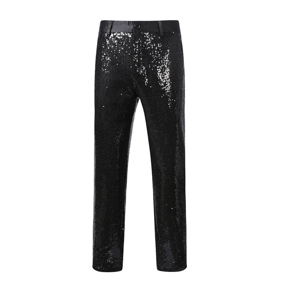 Shimmering Statement Pants for Men