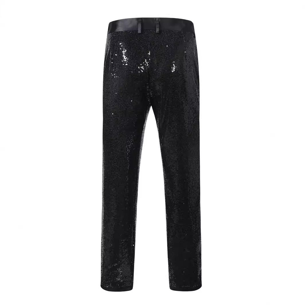 Shimmering Statement Pants for Men