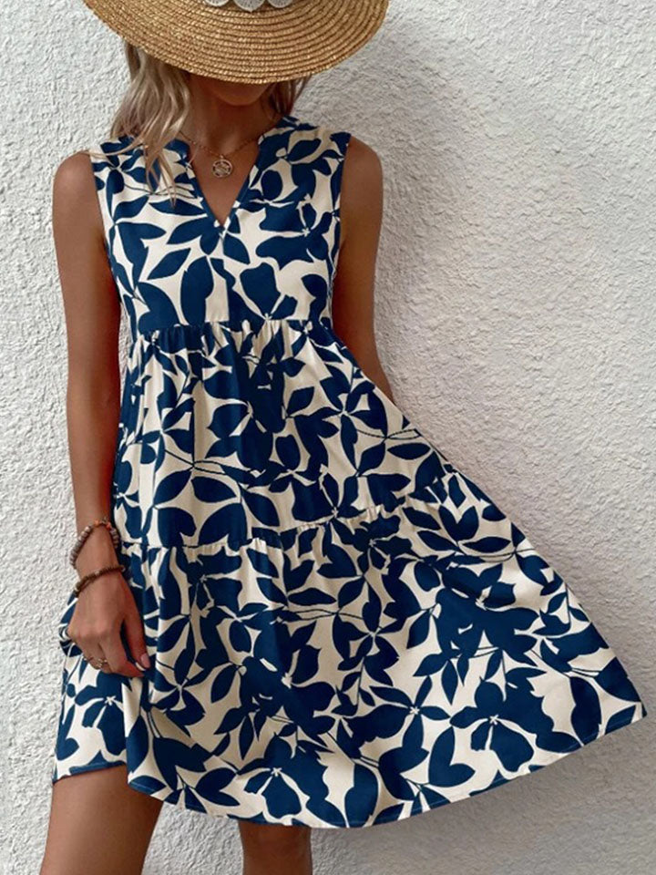 Ladies Boho Floral Dress