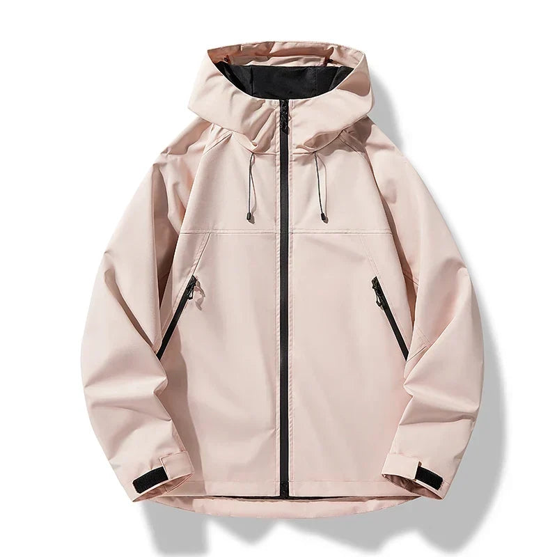 All-Weather Hooded Shell Jacket for Men