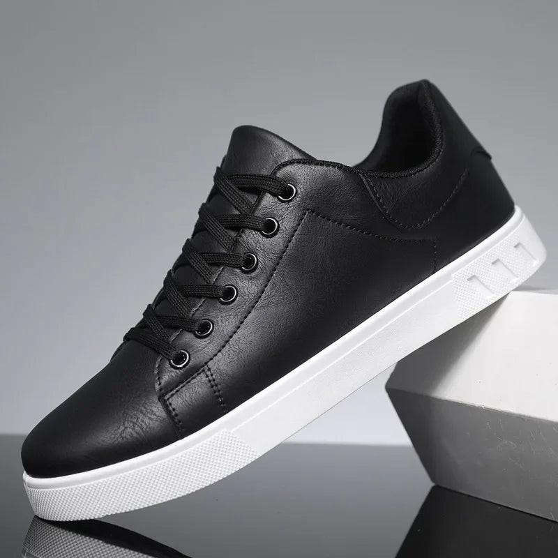 Streamlined Casual Lace-Up Shoes for Men
