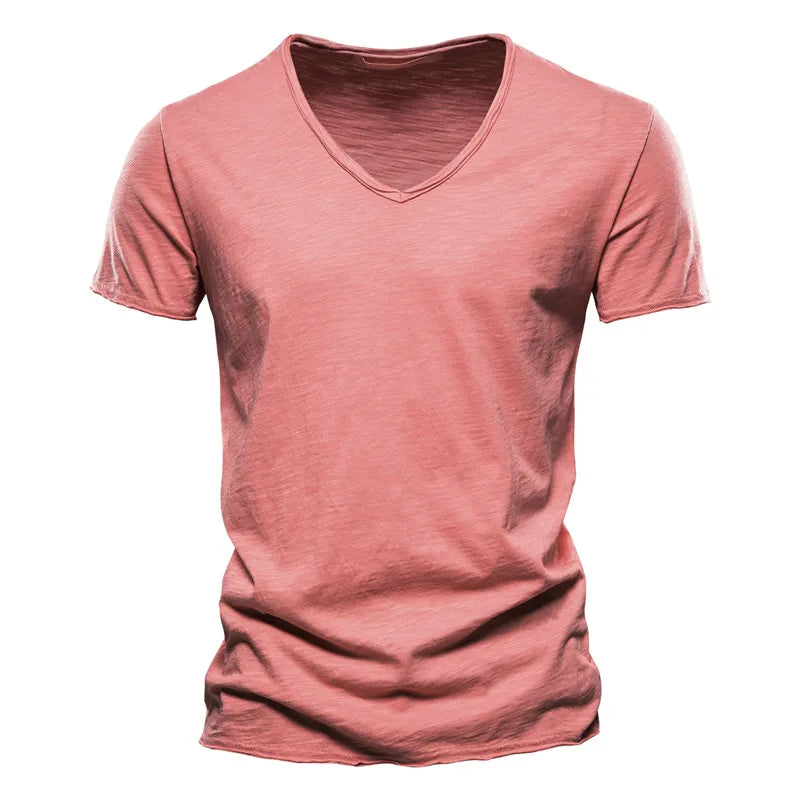 Casual V-Neck Summer Shirt for Men