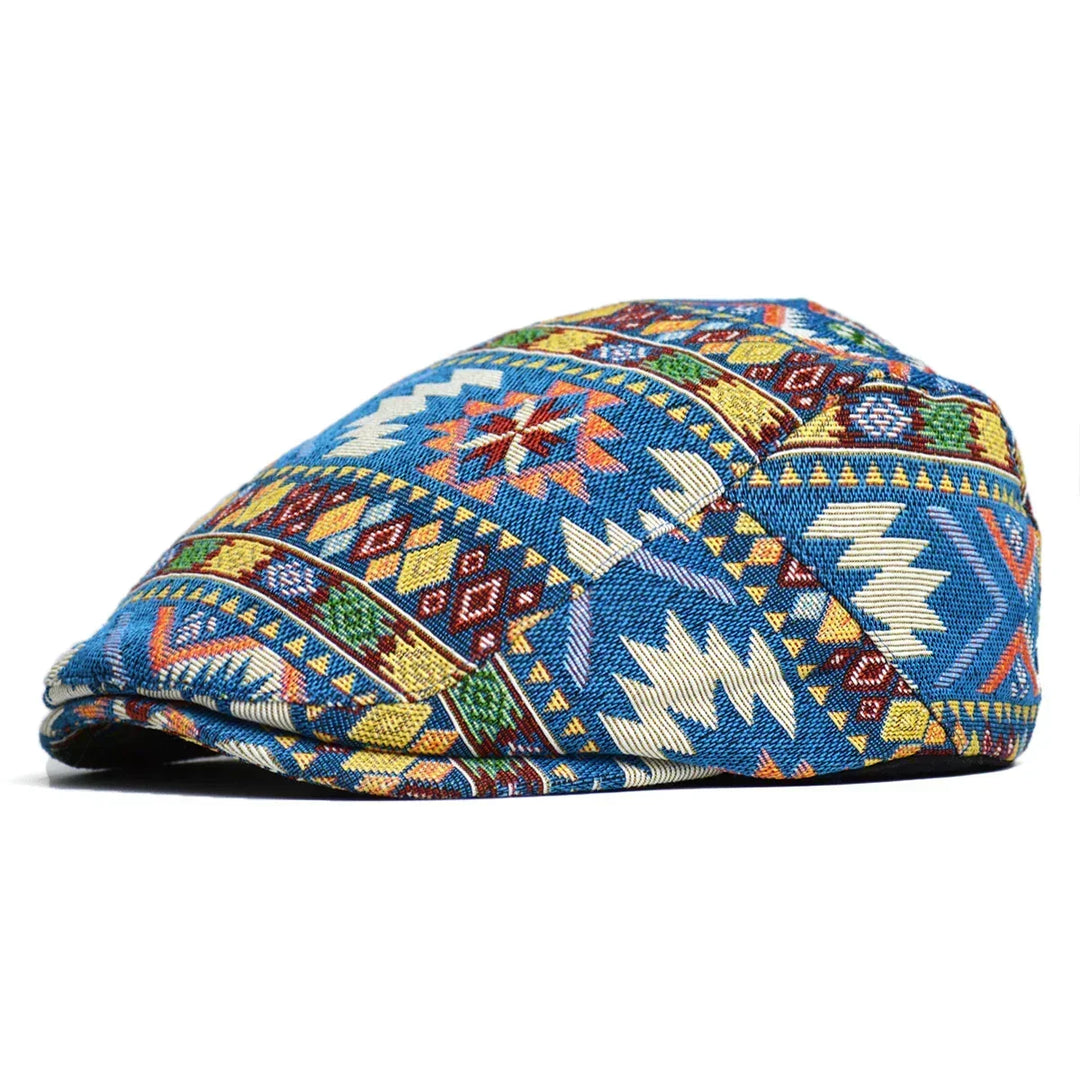 Colorful Vintage Aztec Cap for Men