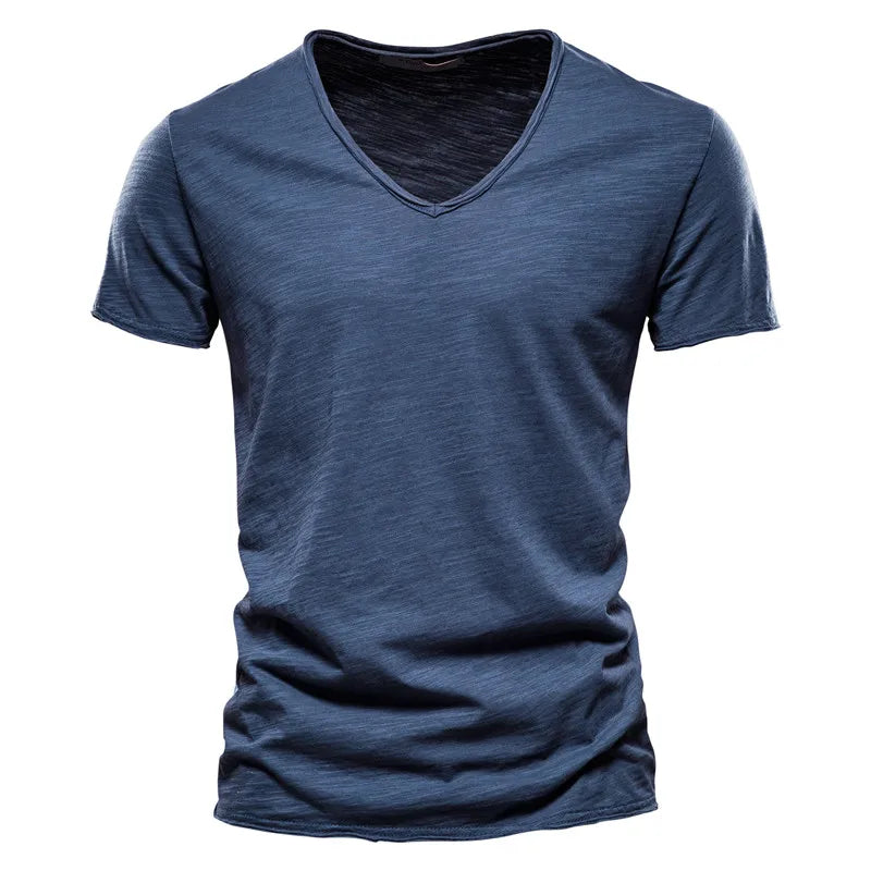 Casual V-Neck Summer Shirt for Men