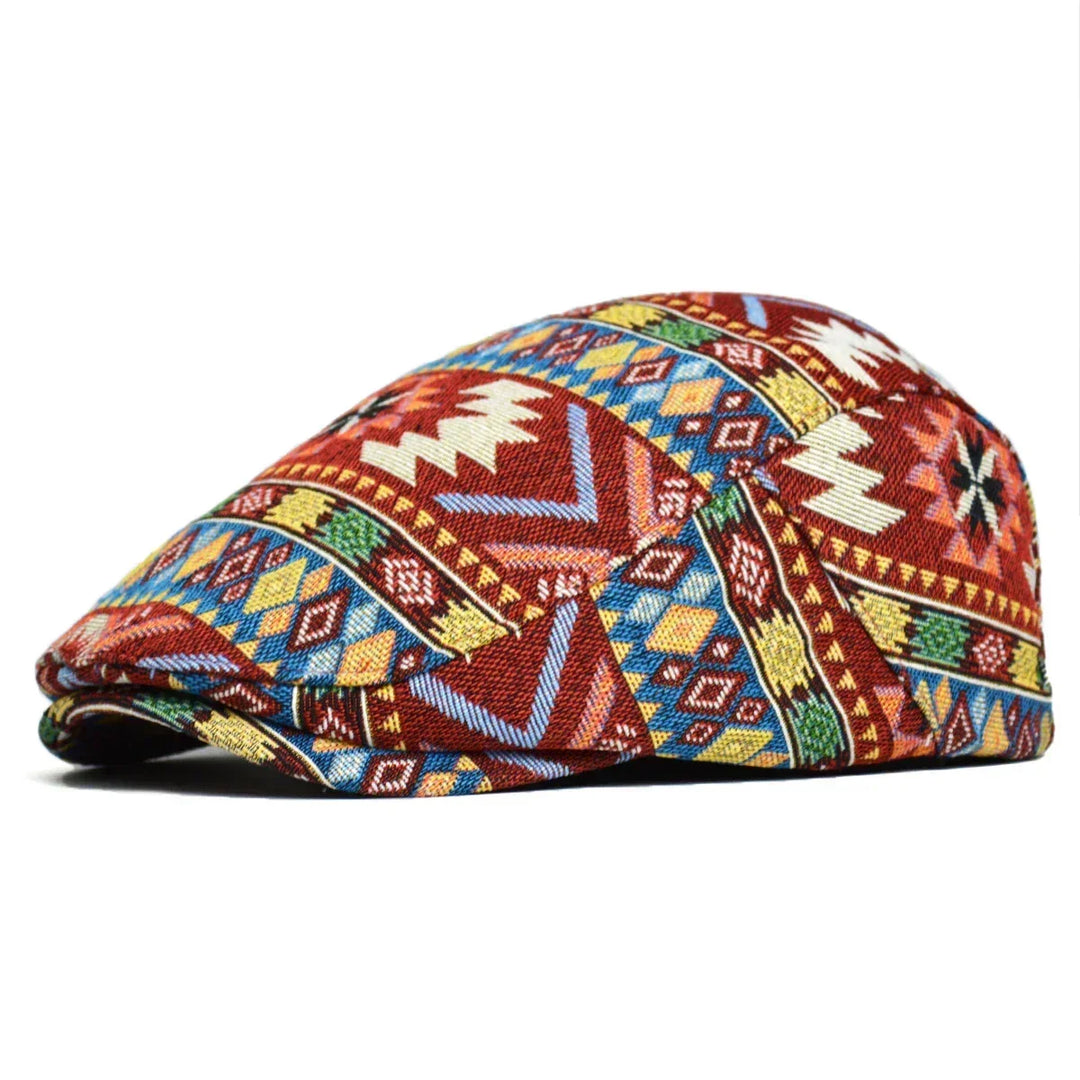 Colorful Vintage Aztec Cap for Men
