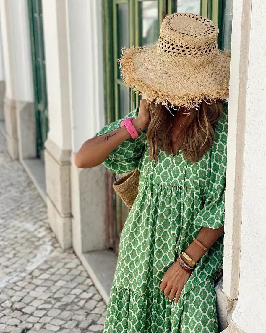 Ladies Boho Maxi Dress