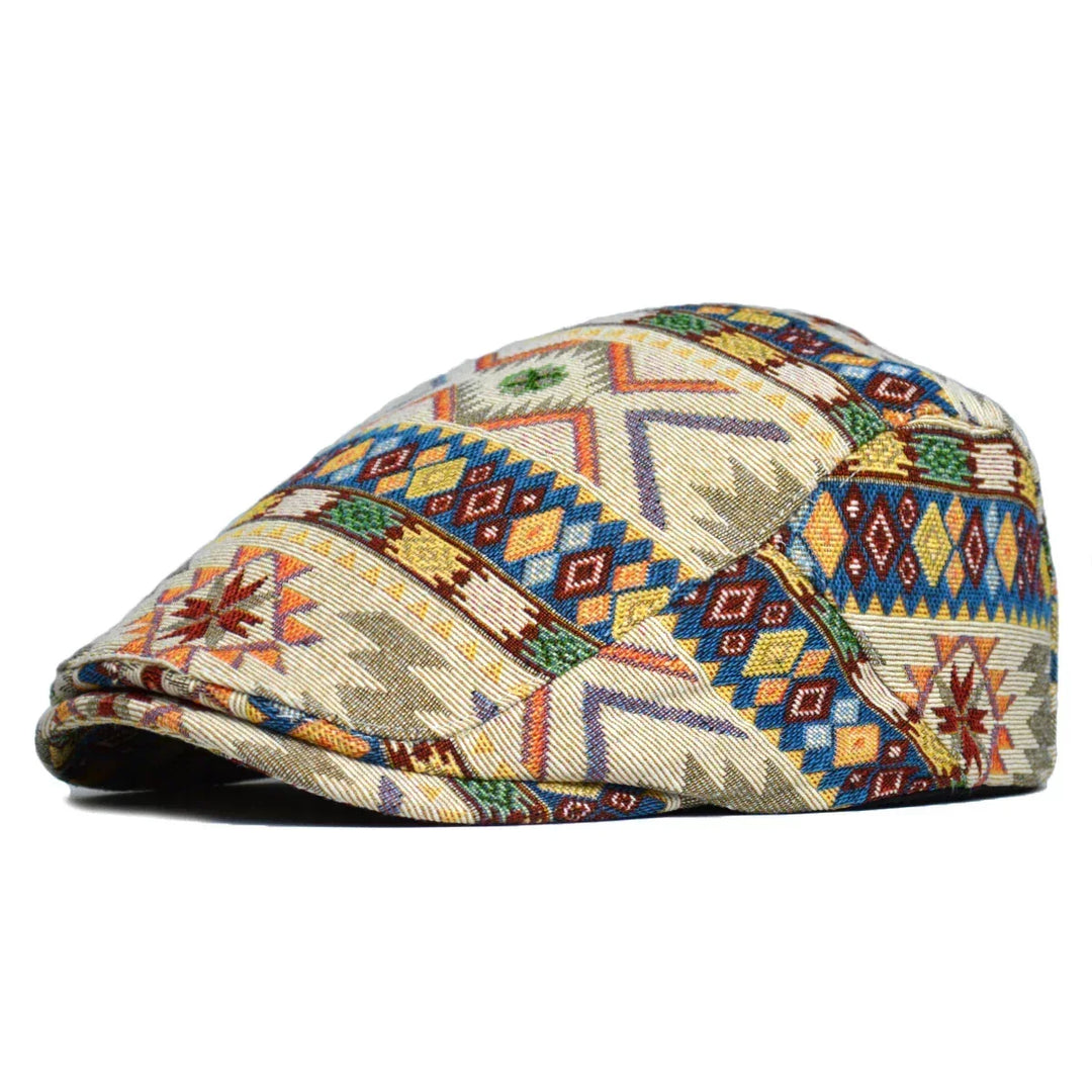 Colorful Vintage Aztec Cap for Men