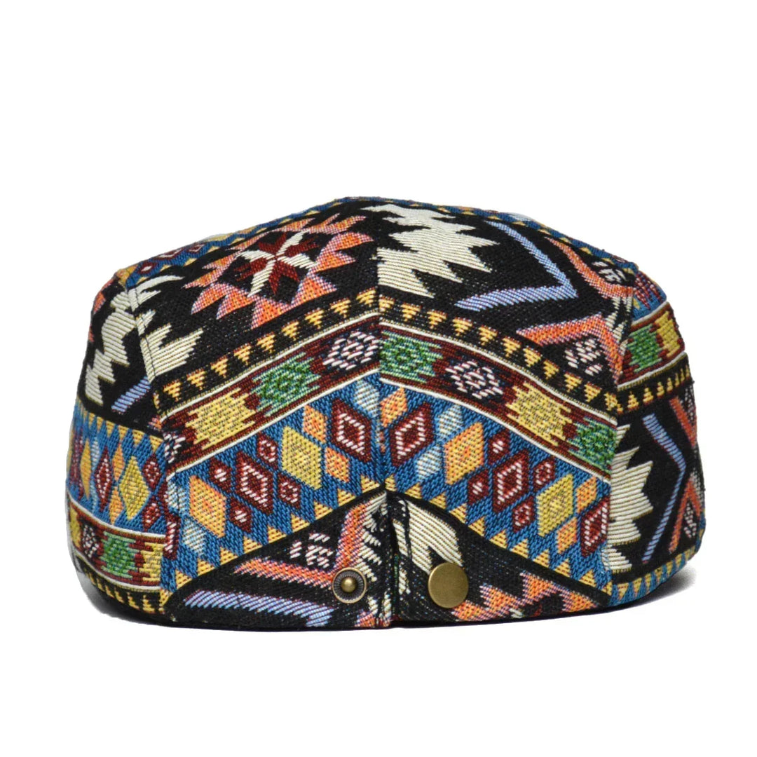 Colorful Vintage Aztec Cap for Men