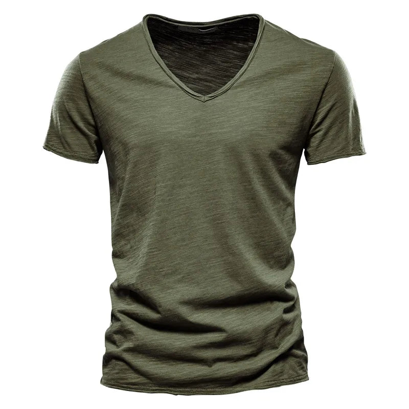 Casual V-Neck Summer Shirt for Men