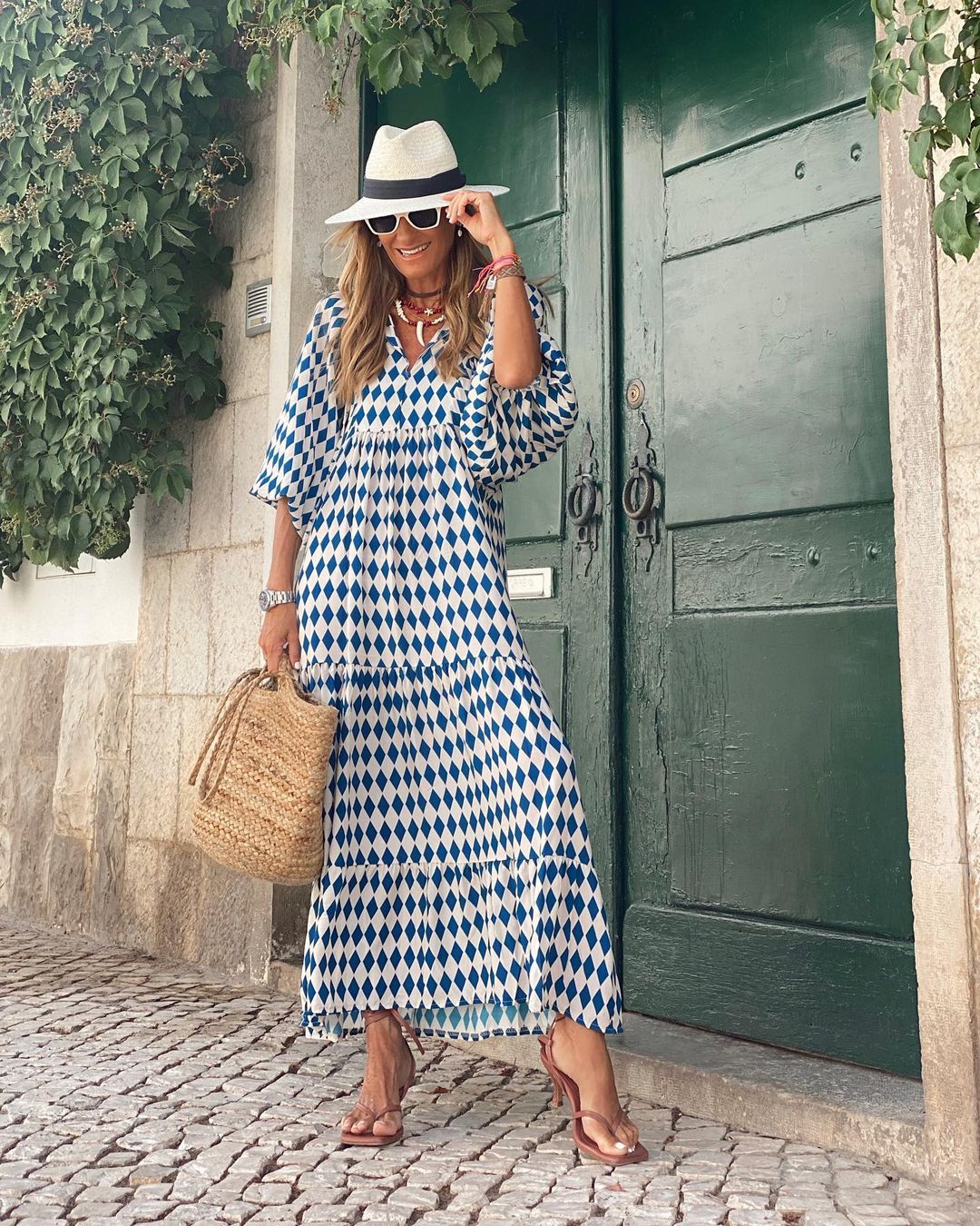 Ladies Boho Maxi Dress