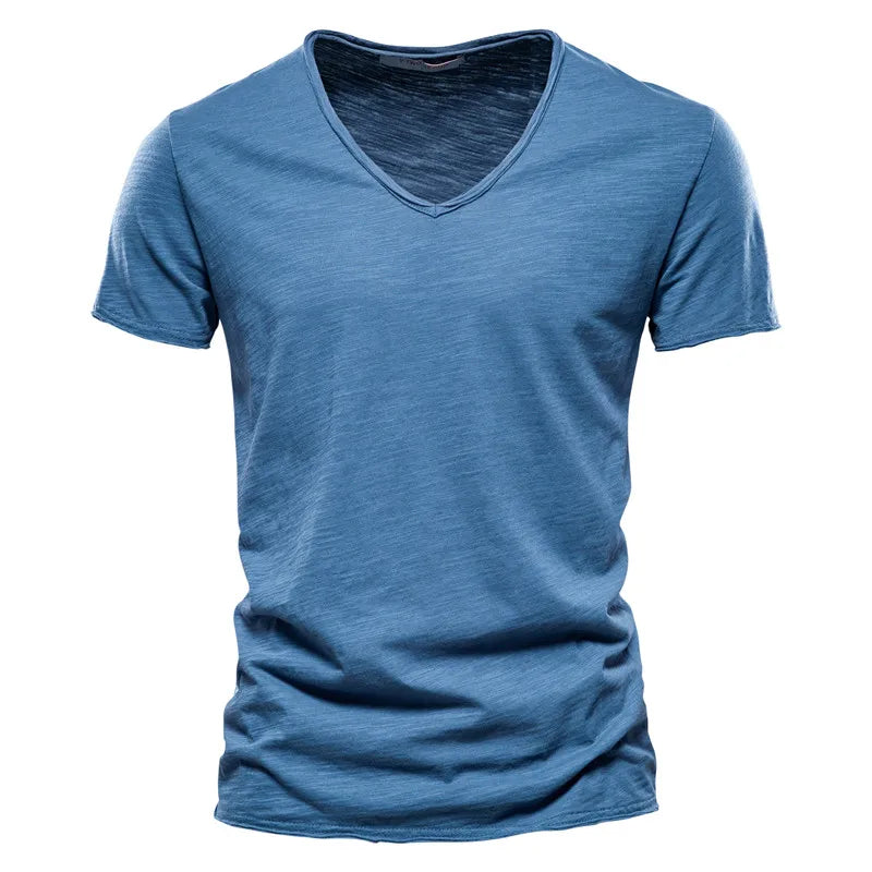 Casual V-Neck Summer Shirt for Men