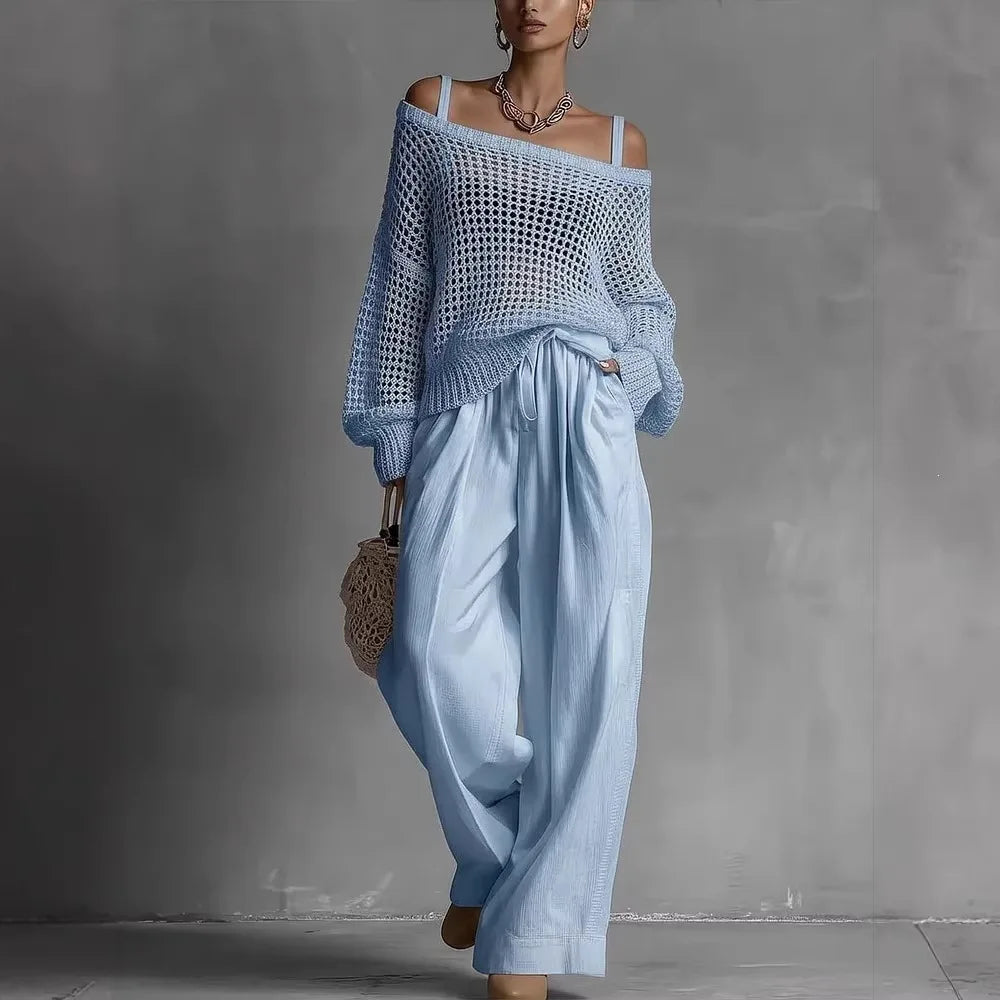 Two-Piece Set, Women's Relaxed Fit