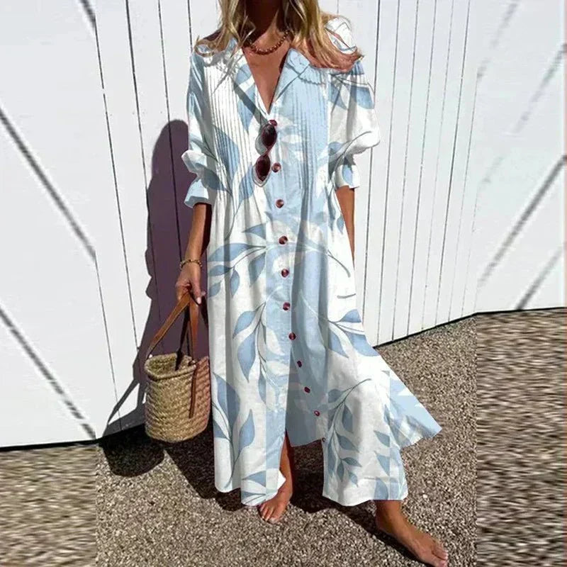 Elegant Wide Boho Dress for Women
