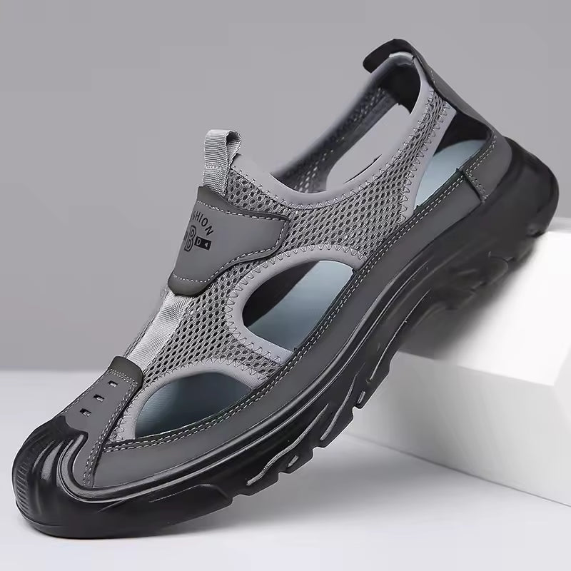 Premium Slip-On Closed Toe Sandals for Men