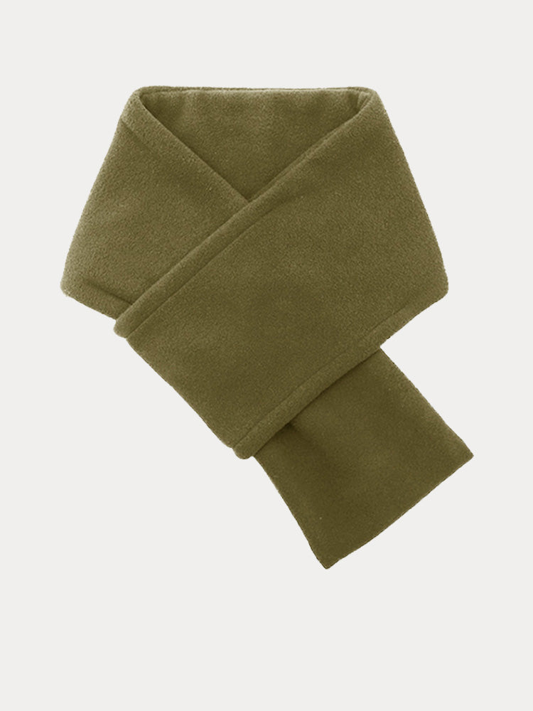 Women's Polar Fleece Scarf – Army Green