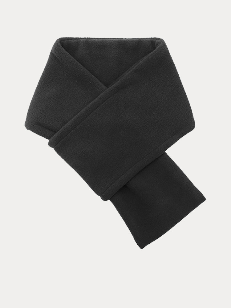 Women's Polar Fleece Scarf – Black
