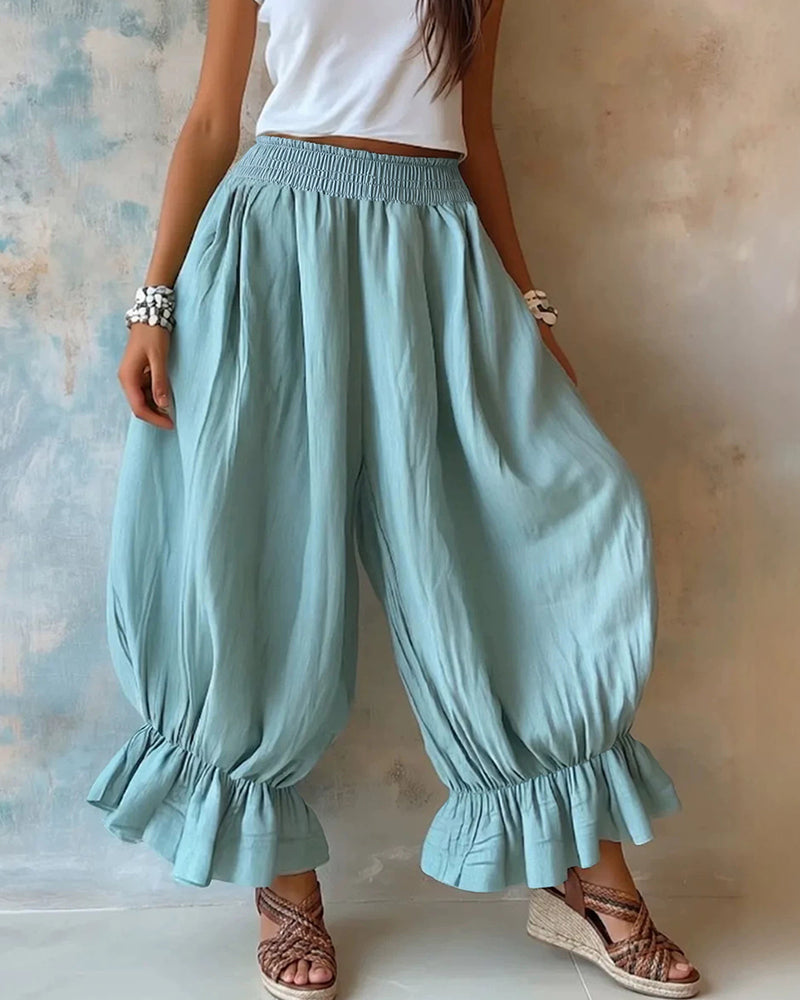 Women's Casual Wide-Leg Pants