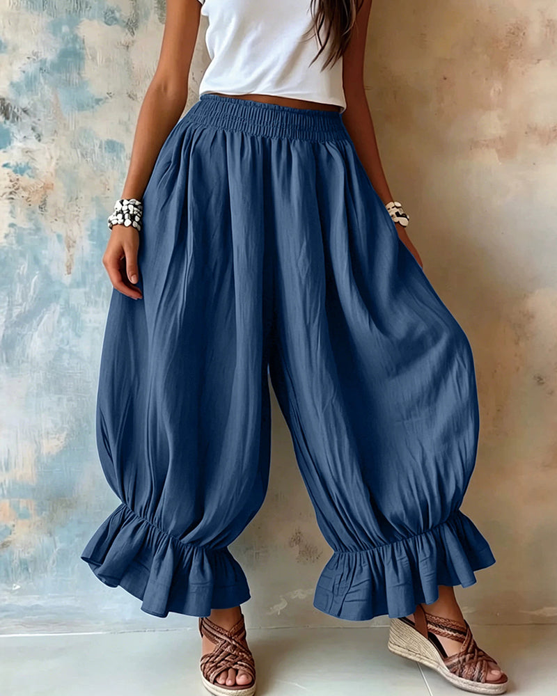Women's Casual Wide-Leg Pants