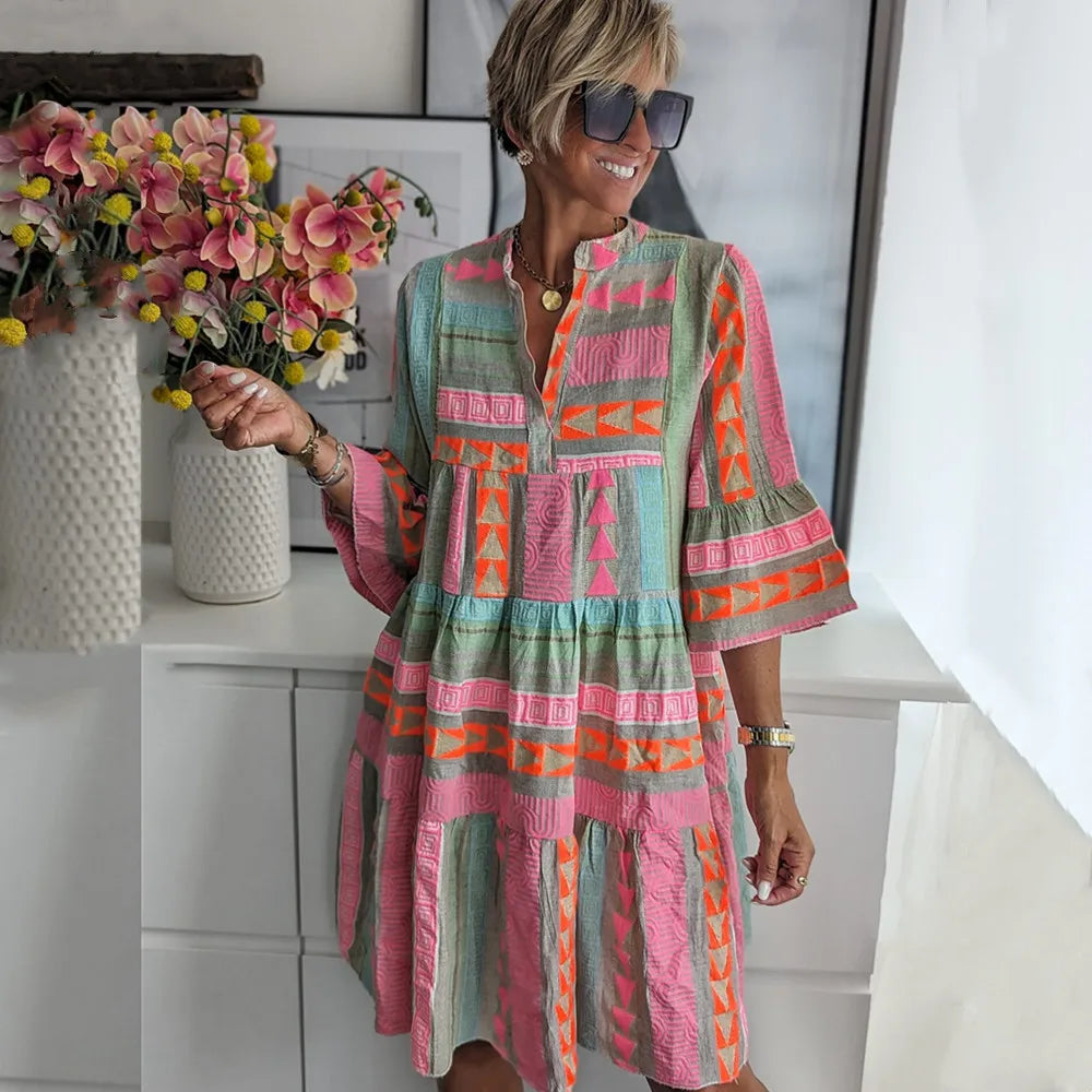 Flowing Swing Dress for Women