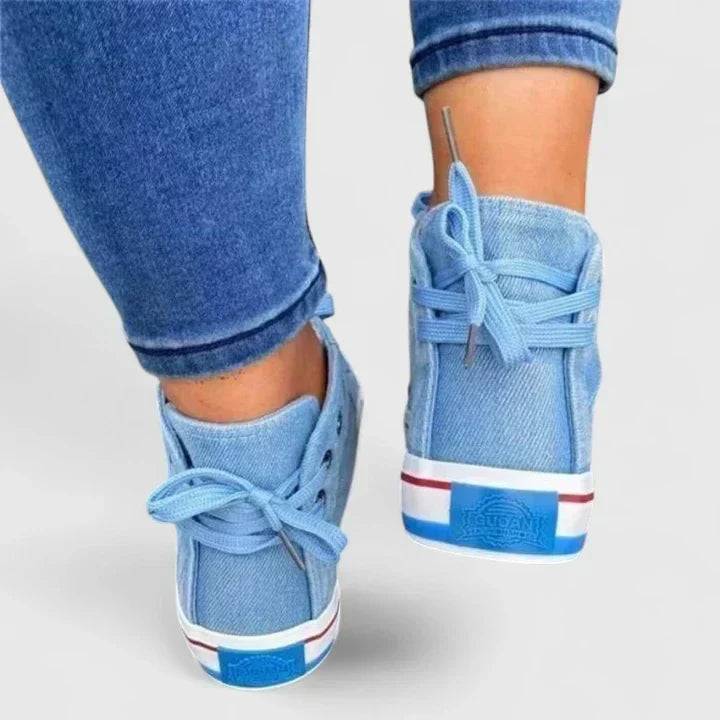 Ladies Stylish Orthopedic Zippered Shoes