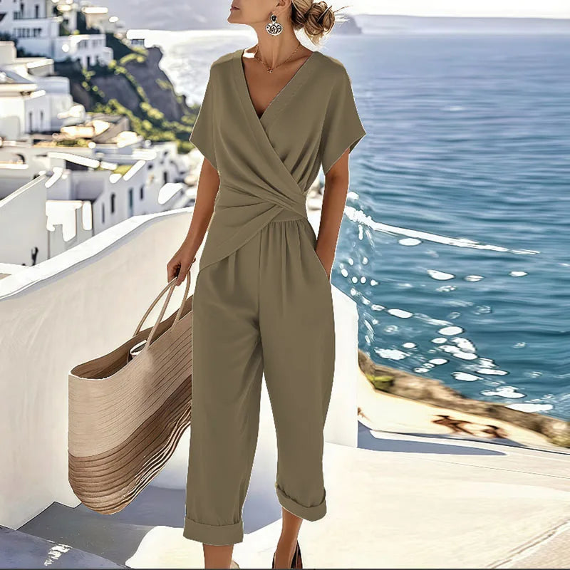 Two-Piece Comfortable Set for Women, Elegant Style