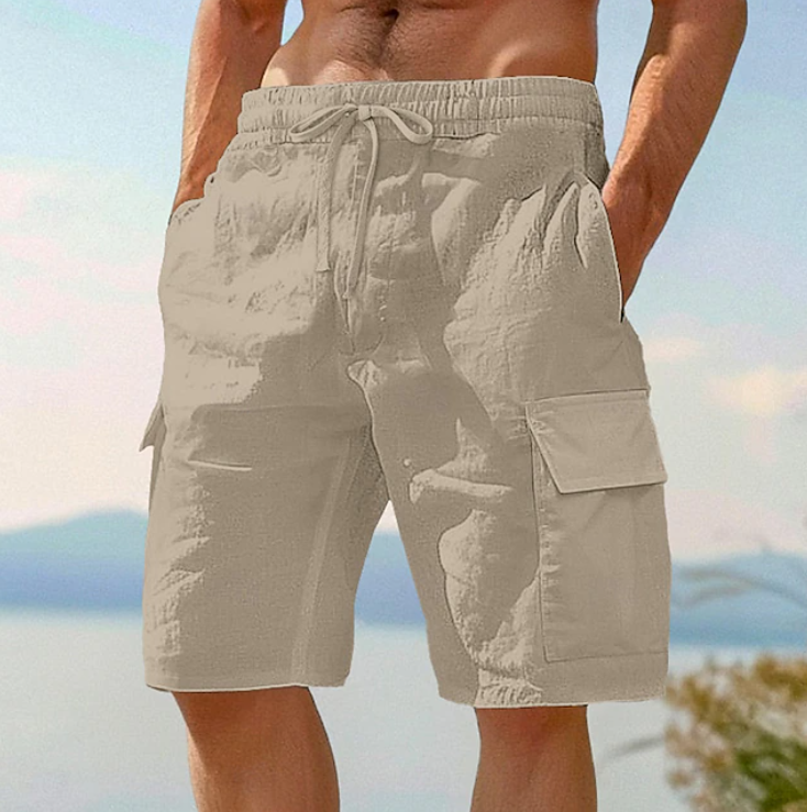 Summer Lace Cargo Shorts for Men