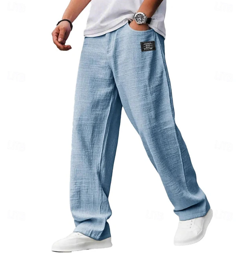 Casual Loose Everyday Pants for Men, Plus Size