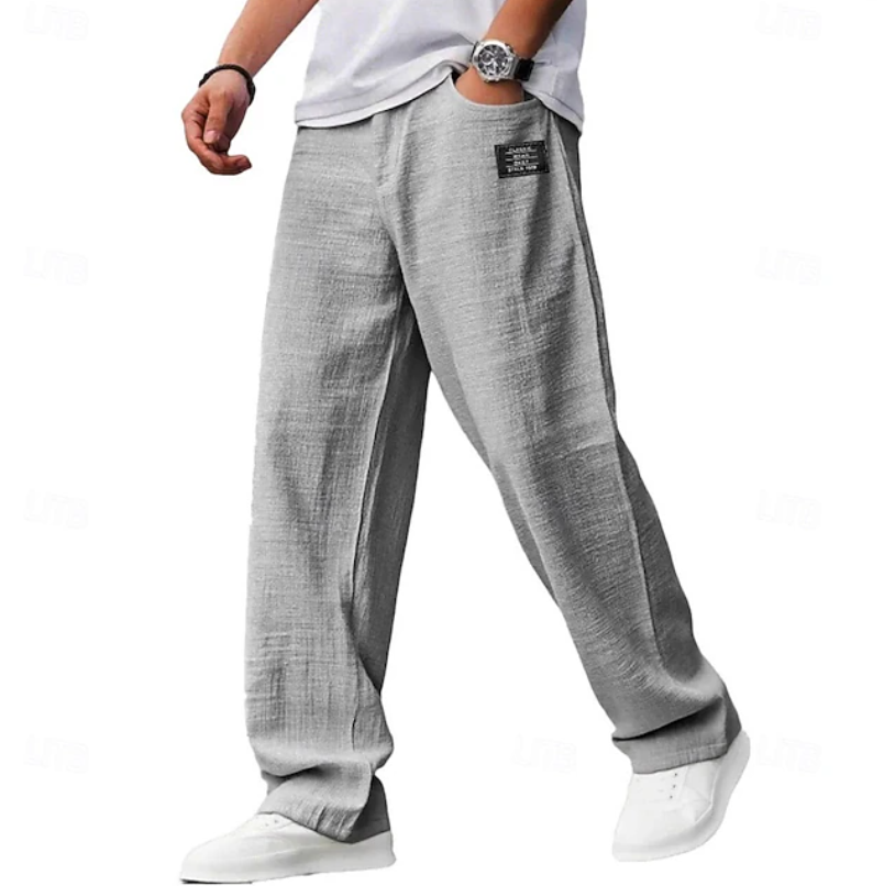 Casual Loose Everyday Pants for Men, Plus Size