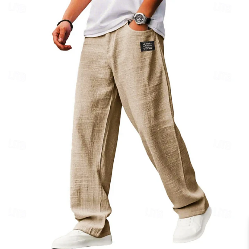Casual Loose Everyday Pants for Men, Plus Size