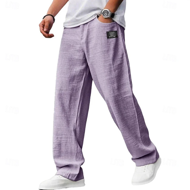 Casual Loose Everyday Pants for Men, Plus Size