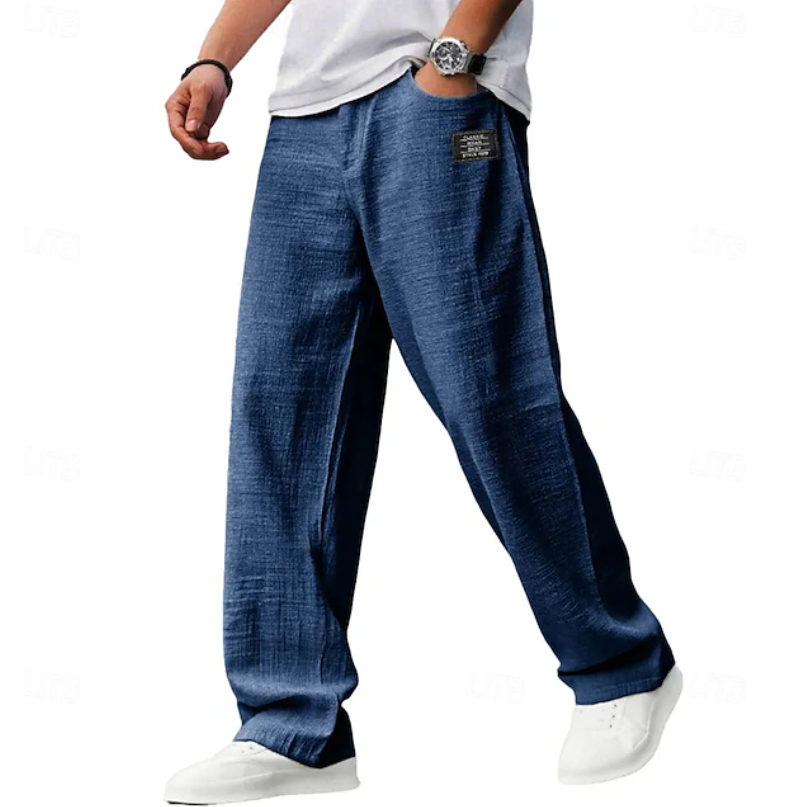 Casual Loose Everyday Pants for Men, Plus Size