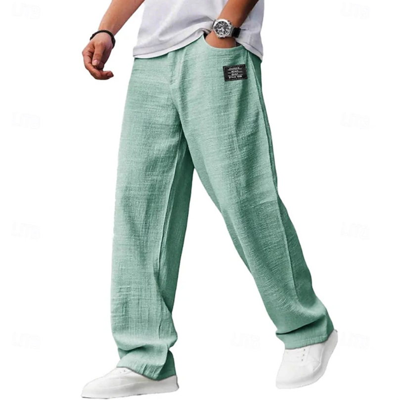 Casual Loose Everyday Pants for Men, Plus Size