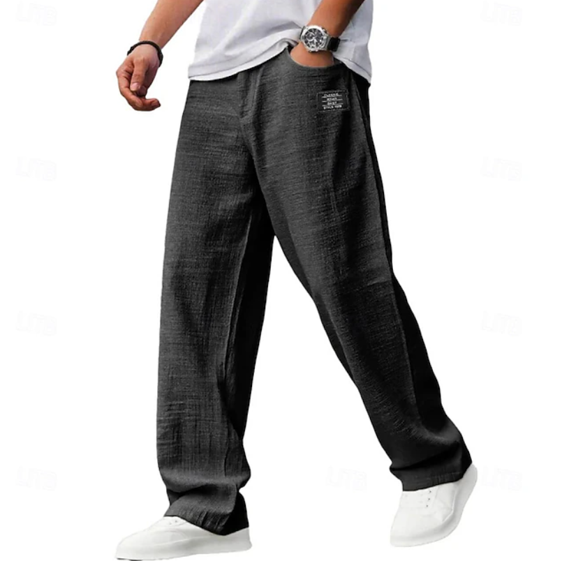 Casual Loose Everyday Pants for Men, Plus Size