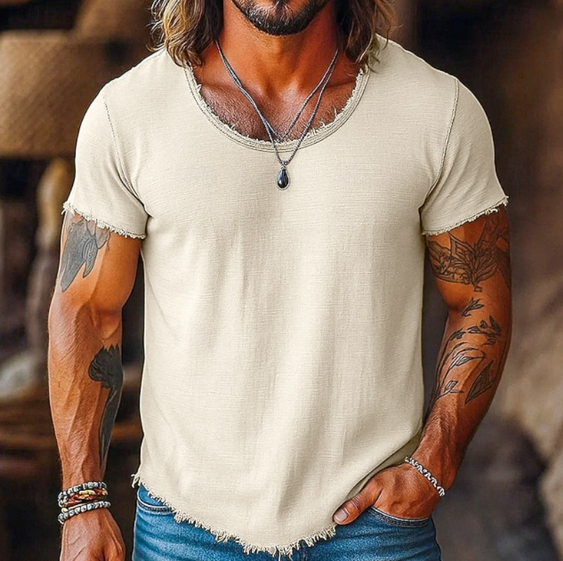 Relaxed Crew Neck T-Shirt for Men