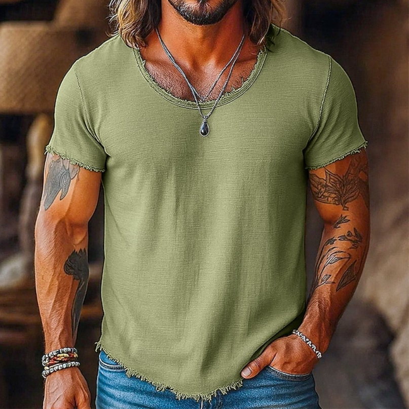Relaxed Crew Neck T-Shirt for Men