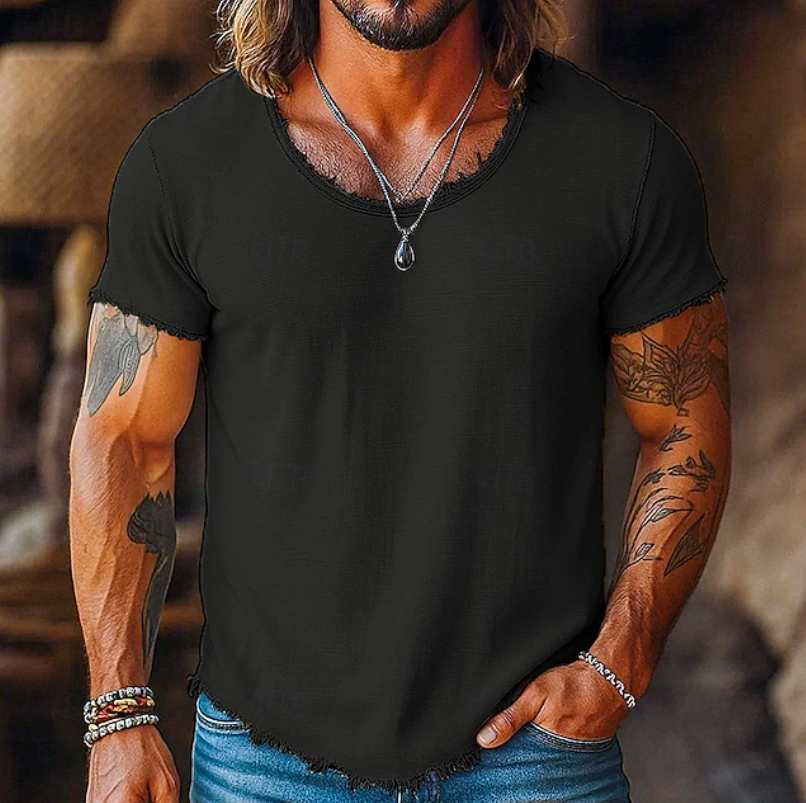 Relaxed Crew Neck T-Shirt for Men