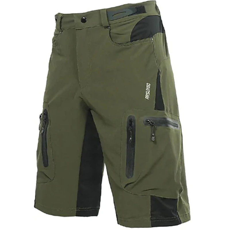 Rugged Multi-Pocket Cargo Shorts for Men