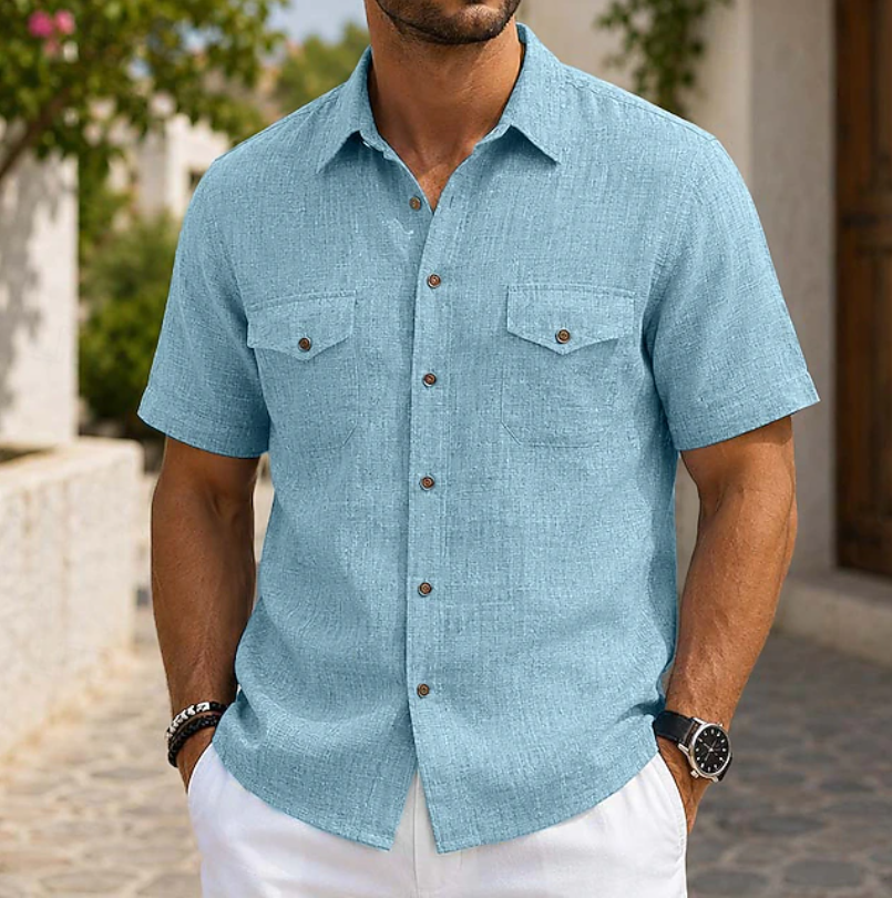 Men's Relaxed Short Sleeve Shirt