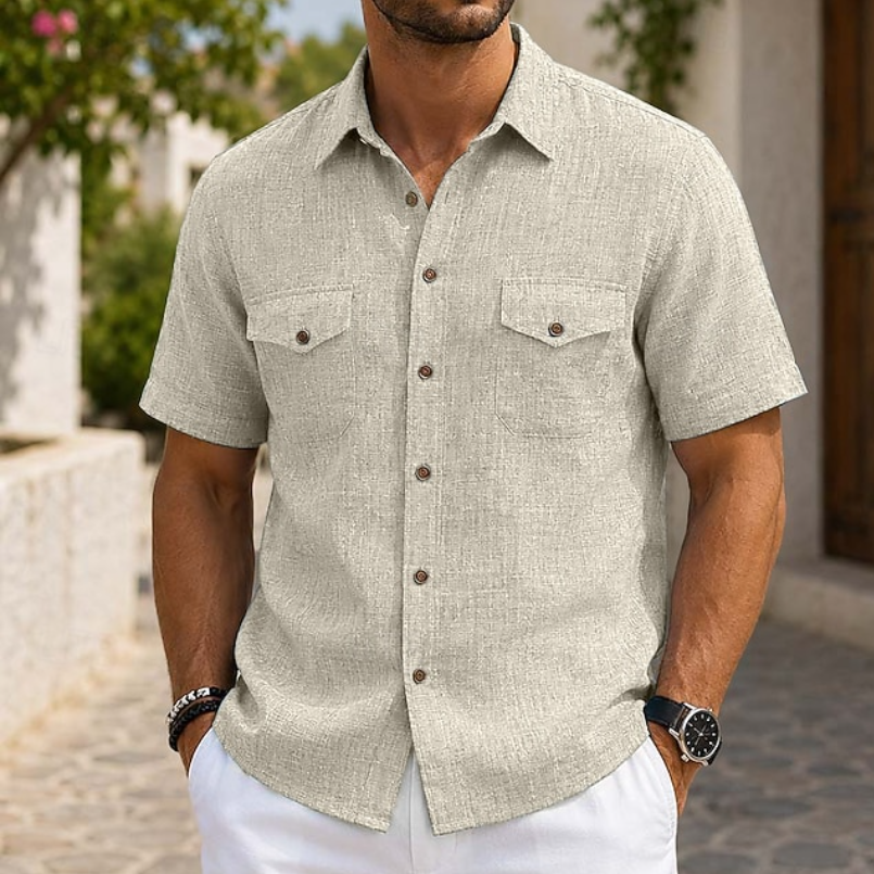 Men's Relaxed Short Sleeve Shirt